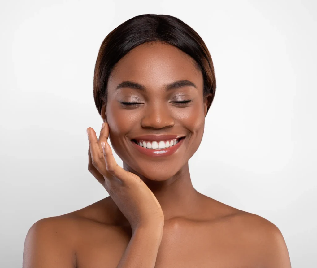 Cheek filler treatment